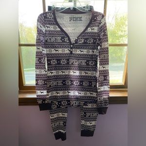 PINK sleepwear matching set